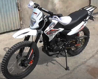 Мотоцикл Cross Interceptor TSR200 Кроссовый (QY200GY-1)